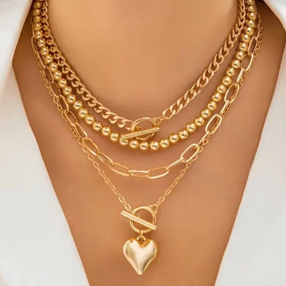 NWOT Zara Gold Stack Necklace